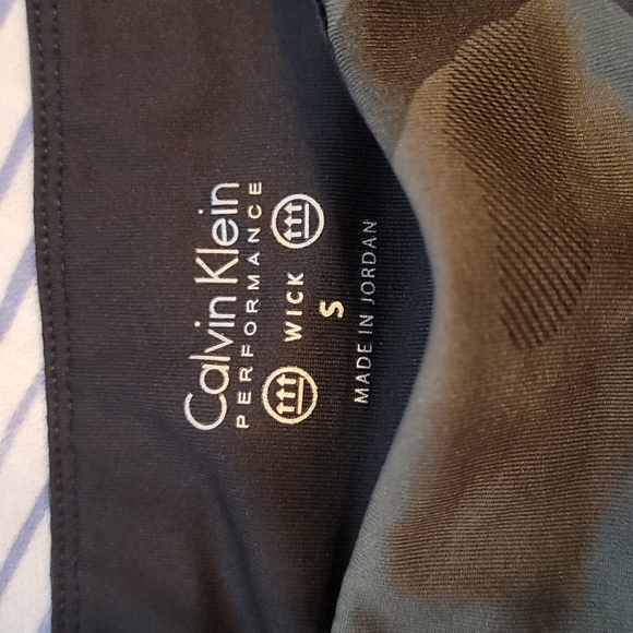 Calvin Klein Leggings Camo Athleisure Yoga Workout Cropped Pants Size Small - Picture 4 of 5